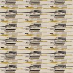 Zeal in Charcoal Neutral Mustard Onyx by Harlequin Fabrics