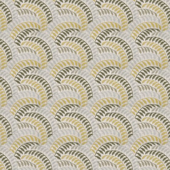 Cavallo Curtain Fabric in Ochre