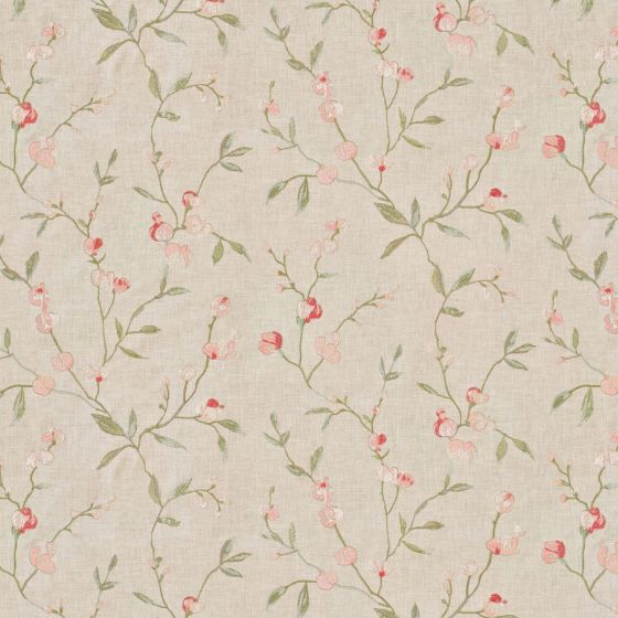 Cerelia Curtain Fabric in Blossom