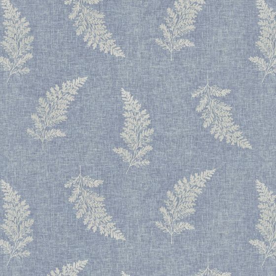 Dylan Curtain Fabric in Denim