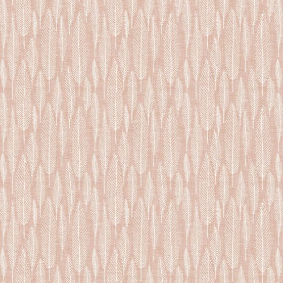 Erika Curtain Fabric in Blush