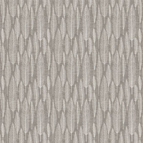 Erika Curtain Fabric in Charcoal