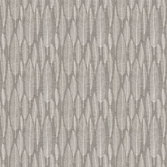 Erika Curtain Fabric in Charcoal