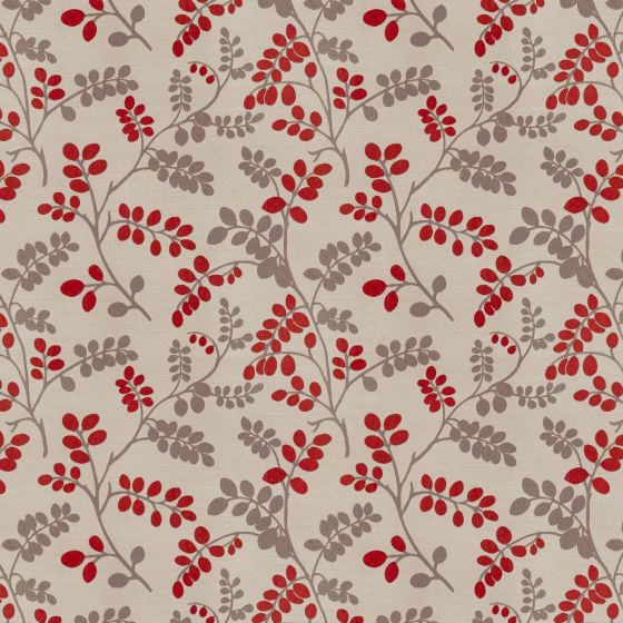 Esme Curtain Fabric in Berry
