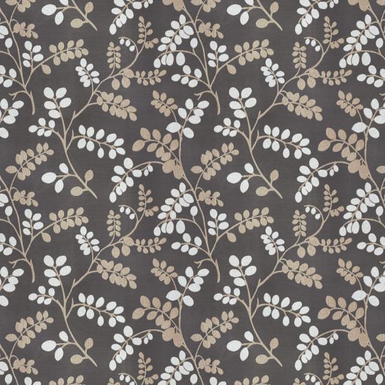 Esme Curtain Fabric in Pewter