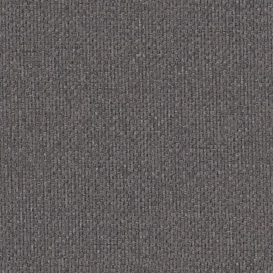 Raffia Curtain Fabric in Charcoal