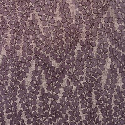 Folia Curtain Fabric in Heather