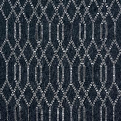 Highgrove Curtain Fabric in Blue