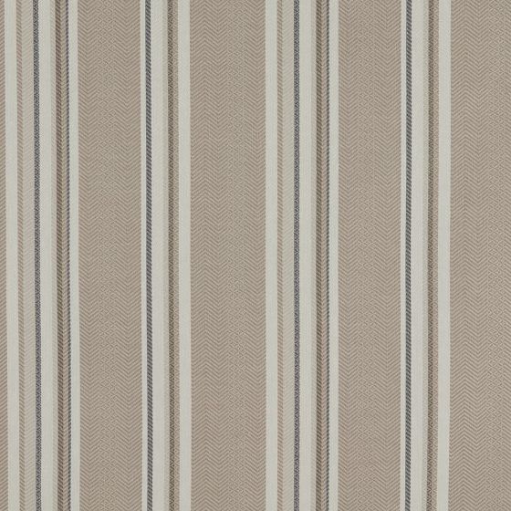 Indus Curtain Fabric in Almond