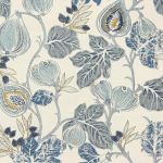 Chianti in Indigo by Fryetts Fabrics