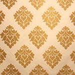 Empirical Gold Leaf Fabric 2.1 Mtr Roll End