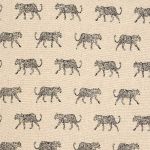 Leopard Panama in Natural by Fryetts Fabrics