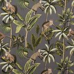 Monkey in Grey by Fryetts Fabrics