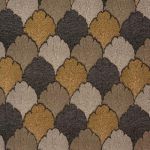 Pamplona in Gold by Fryetts Fabrics