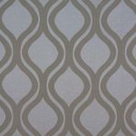 Paphos in Silver by Fryetts Fabrics