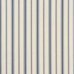 Salcombe Stripe in Navy by Fryetts Fabrics