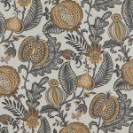 Winter Fruits in Amber by iLiv Fabrics