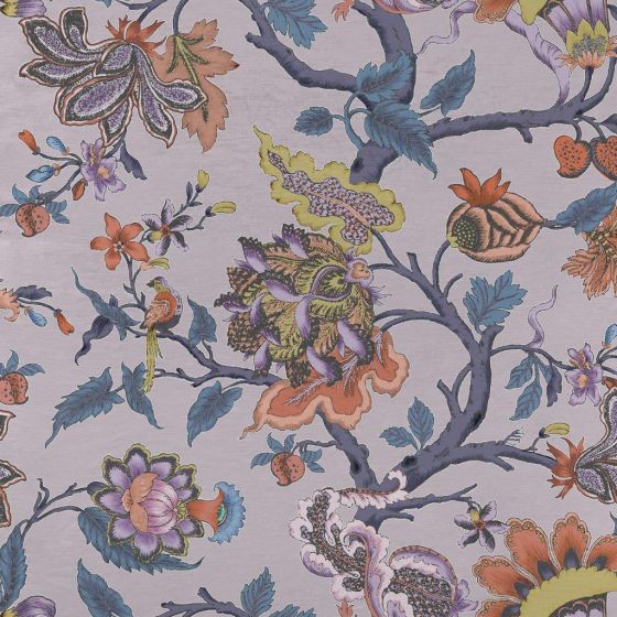 Adhira Curtain Fabric in Blush
