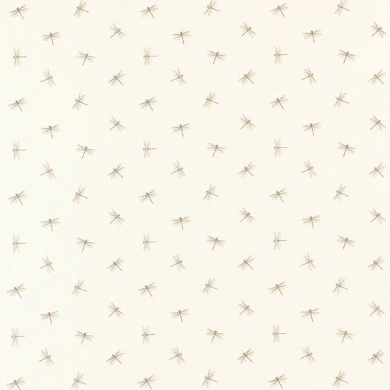 Damsel Curtain Fabric in Blush