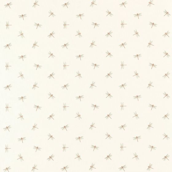 Damsel Curtain Fabric in Blush