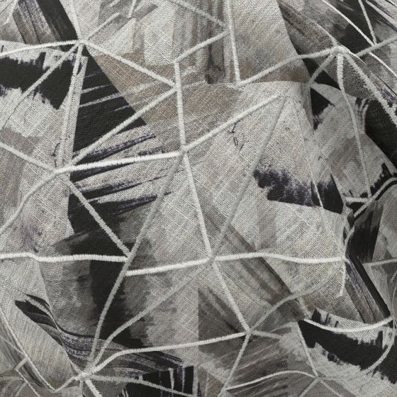 Liana Curtain Fabric in Nocturne