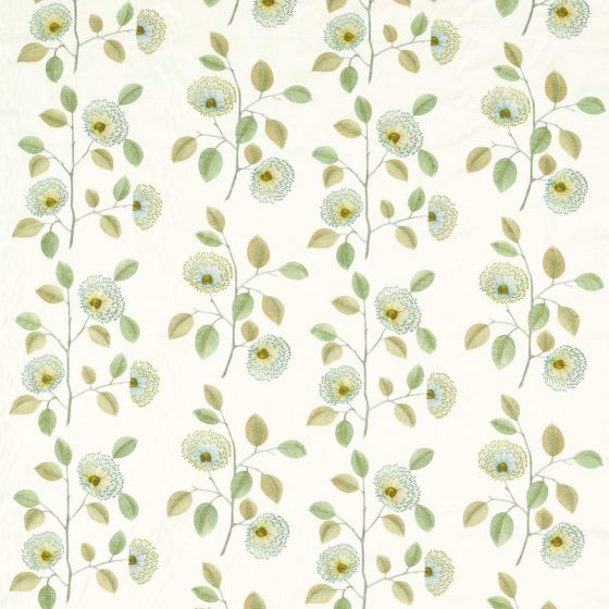 Monique Curtain Fabric in Apple Mineral