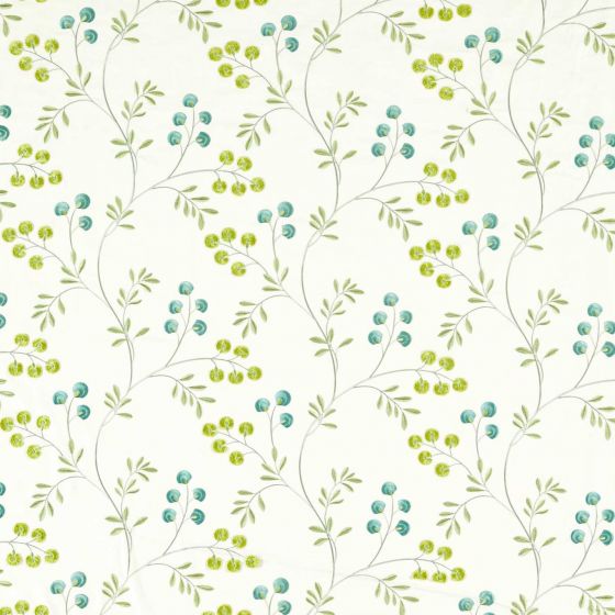 Rochelle Curtain Fabric in Apple Mineral