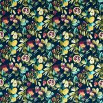 Fruta Velvet in Midnight by Studio G Fabric