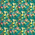 Fruta Velvet in Teal by Studio G Fabric