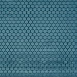 Hexa in Teal by Studio G Fabric