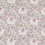 Lucienne in Raspberry Linen by Clarke and Clarke