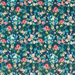 Wild Meadow Velvet in Midnight by Studio G Fabric