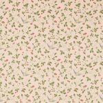 Wild Strawberry Linen in Blush by Clarke and Clarke