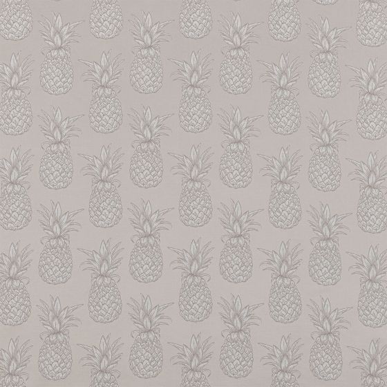 Ananas Curtain Fabric in Linen