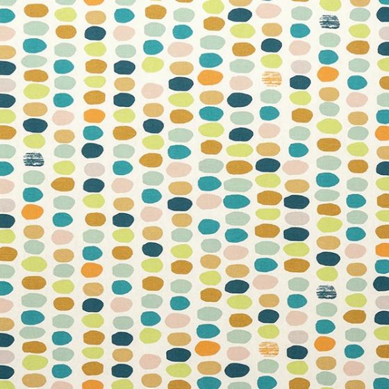 Arvika Curtain Fabric in Ochre