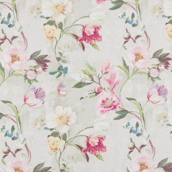 Astley Curtain Fabric in Blossom