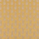 Ananas in Mustard by Beaumont Textiles