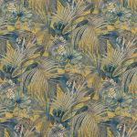Padang Palm in Mustard by Beaumont Textiles