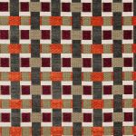 Rhythm in Burnt Orange by Fryetts Fabrics