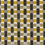 Rhythm in Ochre by Fryetts Fabrics