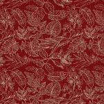 Salvador in Rosso by Fryetts Fabrics