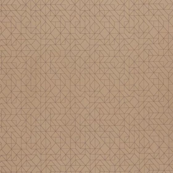 Ares Curtain Fabric in Ember