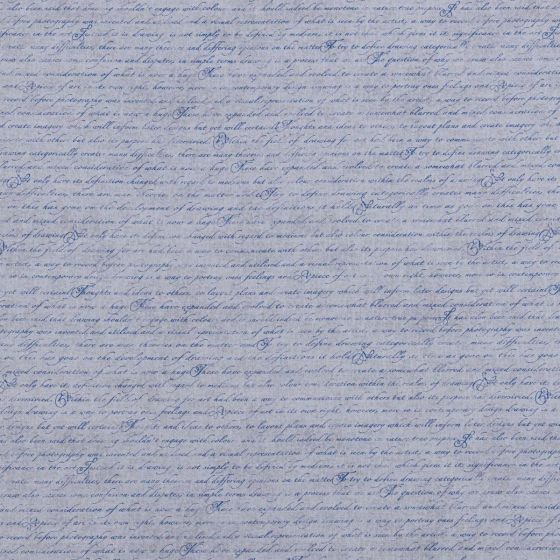 Calligraphy Curtain Fabric in Ink