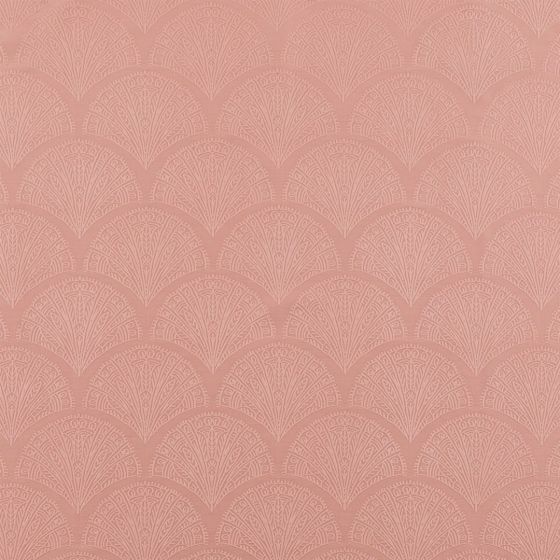 Chrysler Curtain Fabric in Peach