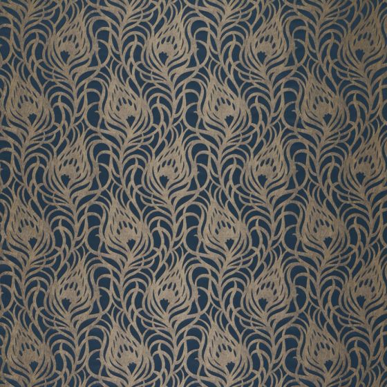 Ferris Curtain Fabric in Twilight