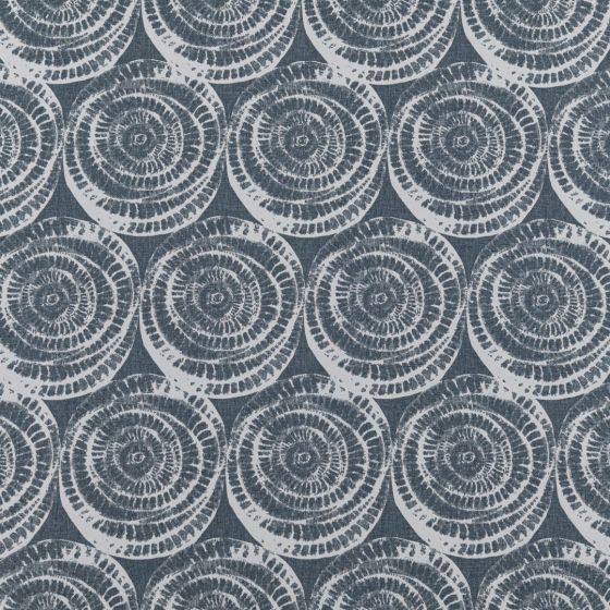 Fossil Curtain Fabric in Denim