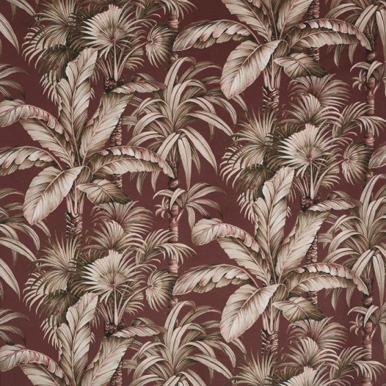 Tripura Curtain Fabric in Spice