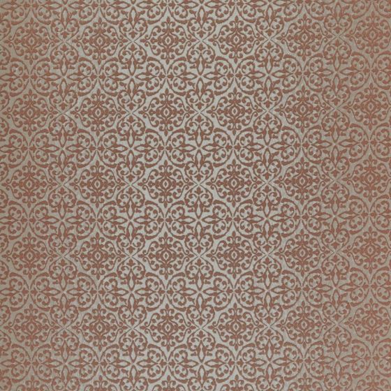 Woburn Curtain Fabric in Clay
