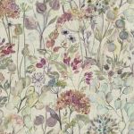 Country Hedgerow in Bloom Cream by Voyage Maison