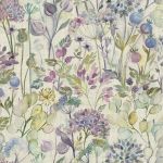 Country Hedgerow in Lilac Cream by Voyage Maison